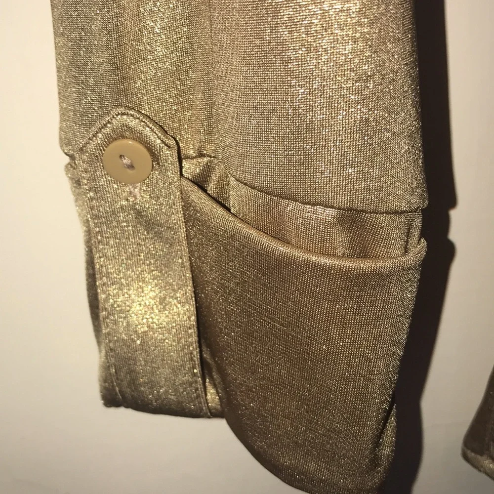 ⚱️INC GOLD SHIMMER BLOUSE⚱️ - Picture 6 of 7